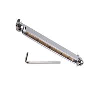 Metal Risers Saddles Acoustic Guitar Bridge Saddles Tool With Wrench Adjustable Height Bridge Repair Tool Nut Adjustable Guitar