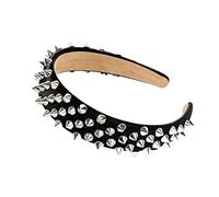 Metal Rivets Design Headbands Fashion Cool Girl Hairband Comfort To Makeup Shower Facial Hairband For Teenagers Girls