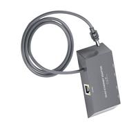 Metal RJ45 Networking Switcher Box Supports 1000Mbps Data Transfer For Multiple Device Connection Industrial Metal Networking Adapter