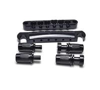 Metal Roller Saddle Bridge & Tailpiece Replacement 6 String Electric Guitar Tune-O-Matic Bridge Guitar Parts Easy to Use