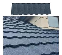 Metal Roofing Panels, Corrugated Galvanized Steel Roof Sheets, Heavy Duty Waterproof Noise Reduction Insulated Tiles for Home and Garden