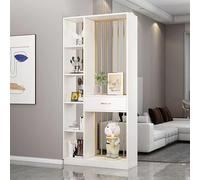 Metal Room Divider, Freestanding Partition for Home Office or Living Space, Easy Assembly, Durable Design