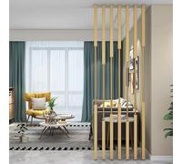 Metal Room Divider5/8pcs Adjuble Iron Privacy Partit FloortoCeiling Space Separator Detachable Wall Divider (5pcsA 140cm/55in/4.6ft)