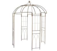 Metal Rose Pavilion H=270Cm Trellis Garden Pavilion Arch