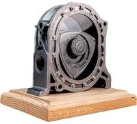 Metal Rotary Engine Model Kit - DIY Electric Engine Assembly Kit with Up to 600 RPM for Tech Enthusiasts and Educational Purposes