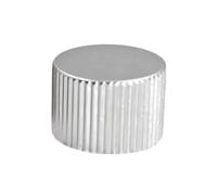 Metal rotary knob for D-shaft half-shaft mechanical keyboard. Ergonomic aluminum structure tactle adjustment for precise sound control keyboard