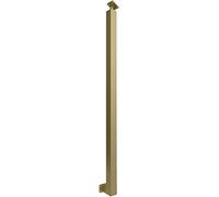 Metal s Railing Post for Indoor & Porch - Side Installat Safe Balustrade 1 Pack (Color: 1Pac) - Slish Secure