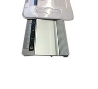 Metal Safety Craft Cutting Ruler Aluminium Picture Mount Cutter Rule 50CM 500MM 19.68 INCH with Waterproof Cover