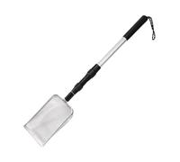 Metal Sand Scoop - Adjustable Beach Sifter Dipper Long Handle Shark Tooth Hunting, Sturdy Sifting Tool Beach Finds | Rust-Resistant Mesh Scoop Sand Digging, Compact Treasure Collecting Tool, Eas