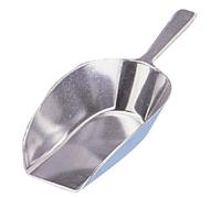 Metal Scoop Aluminium Flat Bottom Ice Food Choose 4.5oz 16oz 37oz 68oz