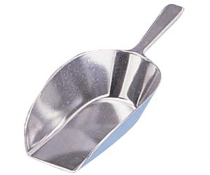 Metal Scoop Aluminium Flat Bottom Ice Food Choose 4.5oz 16oz 37oz 68oz