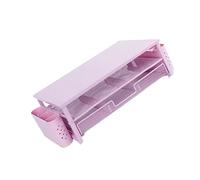Metal Screen Stand with Ventilation Drawer and Side Storage Computer Monitor Laptop Desk Organiser Shelf Computer Monitor