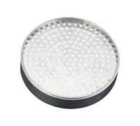 Metal Screw Organizer Tray Zinc Alloy Rust-Resistant Stackable Holder for M1.0-4.0mm Screws Efficient Storage Tool for Workshop Factory Assembly Line Silver(M25A)