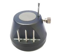Metal Screwdriver Bit Watch Repair Tool Driver Bit Holder Stand for Safe Use, gray