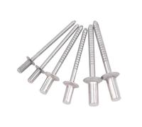 Metal Screws 10Pcs M3.2 M4 304 Stainless Steel Closed End Blind Rivets With Break Pull Mandrel And Countersunk Head(13mm,M4 (10Pcs))