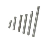 Metal Screws，Metal Screws 1-25Pcs M3 M4 304 Stainless Steel Full Threaded Rod Bolt Length16mm-500mm Fully Metric Headless Thread Stud Rods Screw(M3,60mm (8pcs))
