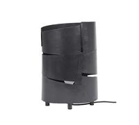 Metal Sculptures Table Lamp Black