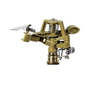 Metal Sector Garden Sprinkler Head Adjustable 0 To 360 Degrees 400m2