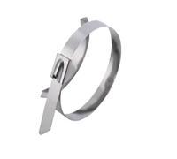 Metal Self Locking Cable Ties Reusable Heavy Duty Cables Tie Organizer Multifunction Stainless Steel Zip Tie Fastener(4.6x150mm,20PCS)