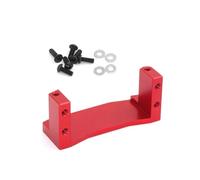 Metal Servo Bracket Base, Replacement Aluminum Alloy Bracket With Screws, Compatible For Tamiya TT-02 54977, 1/10 RC Car Parts Accessories(Red)