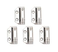 Metal Sewing Machine Needle Plate E Shaped Teeth for Lockstitch Sewing Strong and Durable Industrial Sewing Machine Accessory Set 5 Plates Suitable for Various Sewing Machines