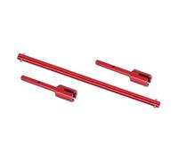 Metal Shaluoman Tamiya TT02 Upgrade Parts Central Drive Shaft and Propeller Joint Set For 1/10 RC toys Car Tamiya TT-02 TT02B(Red Set)