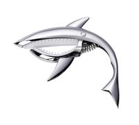 Metal Shark Shaped Capo - Compact Spring Clamp, Premium Guitar Holder | Enhanced Sound Stability Mechanism Feature, Comfortable Finger Control Grip Product, Live Concert Rehearsal Session Scenario