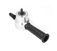 Metal Shears Drill Attachment, Metal Roofing Cutting Tools Double Head Electric Nibbler, Metal Nibbler Cutter, Aluminium Alloy Sheet Nibbler with Compact Size Sheet Metal Nibbler