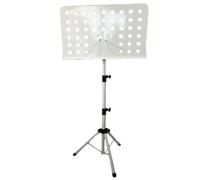 Metal Sheet Music Stand Portable, Portable Music Stand Foldable Lifting Black Guitar Music Stand Music Stand Bold Thick Large Music Stand Guitar Violin Ancient Music Stand(White)