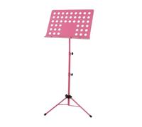 Metal Sheet Music Stand Portable, Portable Music Stand Guitar Music Stand Foldable Lifting Bold Violin Music Stand Guitar Music Stand Erhu Guzheng Stand Piano Music Stand(Pink)