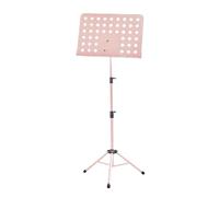 Metal Sheet Music Stand Portable, Portable Music Stand Liftable Portable Music Stand Guitar Music Stand Guzheng Music Stand Violin Music Stand Foldable Music Stand Music Stand(Pink)