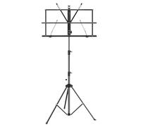 Metal Sheet Music Stand Portable, Portable Music Stand Music Stand Portable Music Stand Folding Home Guitar Guzheng Music Stand Liftable Violin Music Stand Music Stand(Black)
