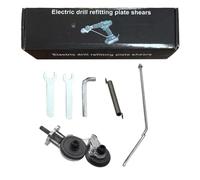 Metal Sheet Nibbler - Electric Portable Attachment | Metal Rotary Scissors | for Roofing, Plants, Ventilation Ducts, Facade Cladding, Car Repair, Maintenance, Industry, Workshop, Gara