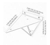 Metal Shelve Brackets, Floating Shelf Brackets, Right-Angle Wall-Mounted Shelve Bracket, Hairpin Shelf Supports for Scaffold Board/Decorative Furniture,gold-23x19cm/9.1 * 7.5in