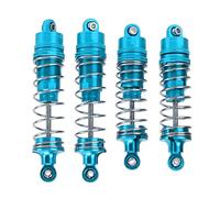 Metal Shock Absorber Damper 104001 RC Car Upgrade Front Rear High Strength 4PCS (Blue)