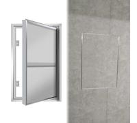 Metal Shower Access Panel 18x48inTileable Plumbing Access Door for Drywall Insect Trap Durable Easy Installation Perfect for Bathroom Renovation