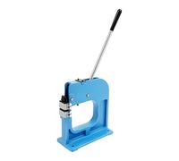 Metal Shrinker Stretcher, Manual Shrinker Stretcher Sheet Metal, Heavy Duty Sheet Metal Bending Machine with 2 Sets of Jaw Moulds, 8” Throat Depth, for Steel, Wrought Iron, Copper, Aluminum, Blue