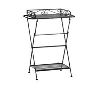 Metal Side Table Black ANCUD
