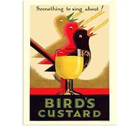 Metal Sign 070208 Birds Custard Something To Sing About 1920s A4 12x8 Aluminium