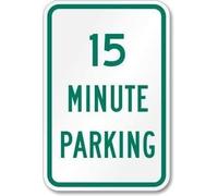 Metal Sign 15 Minute Parking Convenience Wear-Resistant And Durable Iron Poster Painting Funny Posteration For Farmhouse Office Room 20X30Cm