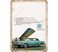 METAL SIGN - 1968 Lincoln Continental Coupe 2 Vintage Ad home decor