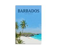 Metal Sign Barbados Island Beach Vintage Decor Art Sign Home Kitchen Bar Cafe Club Cave Wall Decor Retro Travel Tin Sign 15x30cm