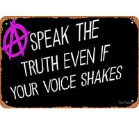 Metal sign - before the storm - truth - life is strange 1.5 tin poster For Home Bathroom Restaurants Kitchen Garden Cave Garage Office Bar Cafe 8×12 INCH
