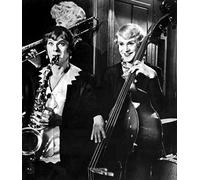 Metal Sign Curtis Tony Some Like It Hot 01 A4 12x8 Aluminium