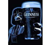 Metal Sign - Darth Vader Guinness Cider Guiness Man Cave Bar Pub - 8"X12"Tin Sign