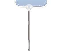 Metal Sign Post, Handheld Adjustable Sign Holder, Stainless Steel Rod Poster Banner Welcome for Meeting Store Exhibition Billboard Parade Business Pick-Up Ceremonies Airport