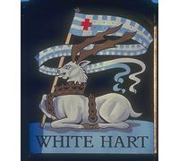 Metal Sign Pub 340049 The White Hart Buxted Sussex A4 12x8 AlUminium