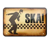 Metal Sign SKA Music Metal Tin Sign 8x12 inches