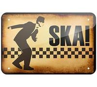Metal Sign SKA Music Metal Tin Sign 8x12 inches