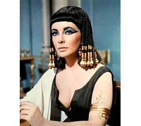 Metal Sign Taylor Elizabeth Cleopatra 02 A4 12x8 Aluminium